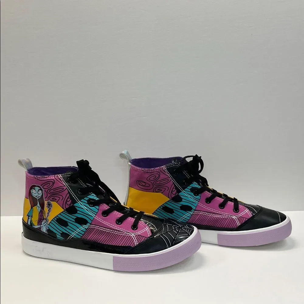 Women's Disney Nightmare Before Christmas High Top Lace Up sneaker SZ 11